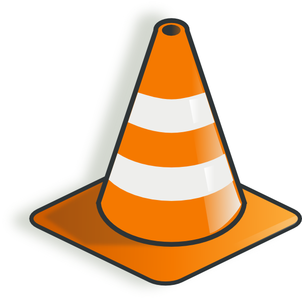 Traffic Cone Vector Illustration