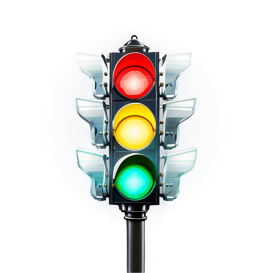 Traffic Light In Fog Png 05242024