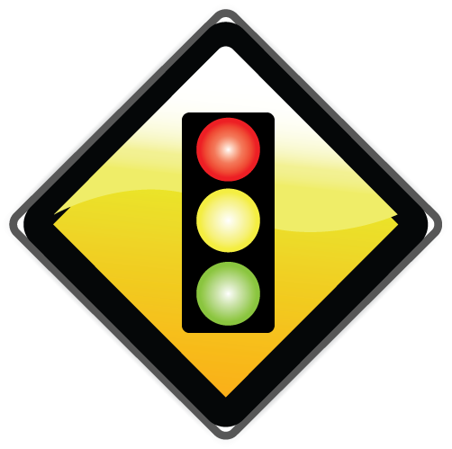 Traffic Light Sign Illustration