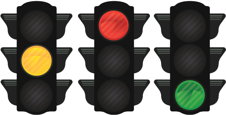 Traffic Light Signals Illustration