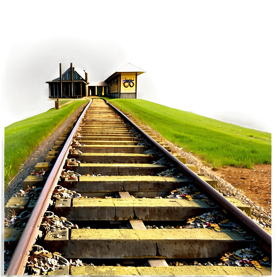 Train Station Tracks Png 81