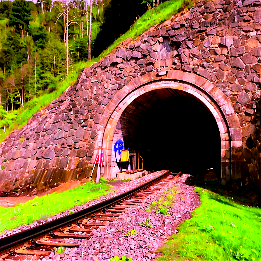 Train Tunnel Entrance Png Njn