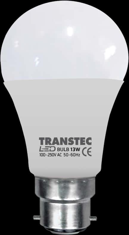 Trans Tec L E D Light Bulb13 W