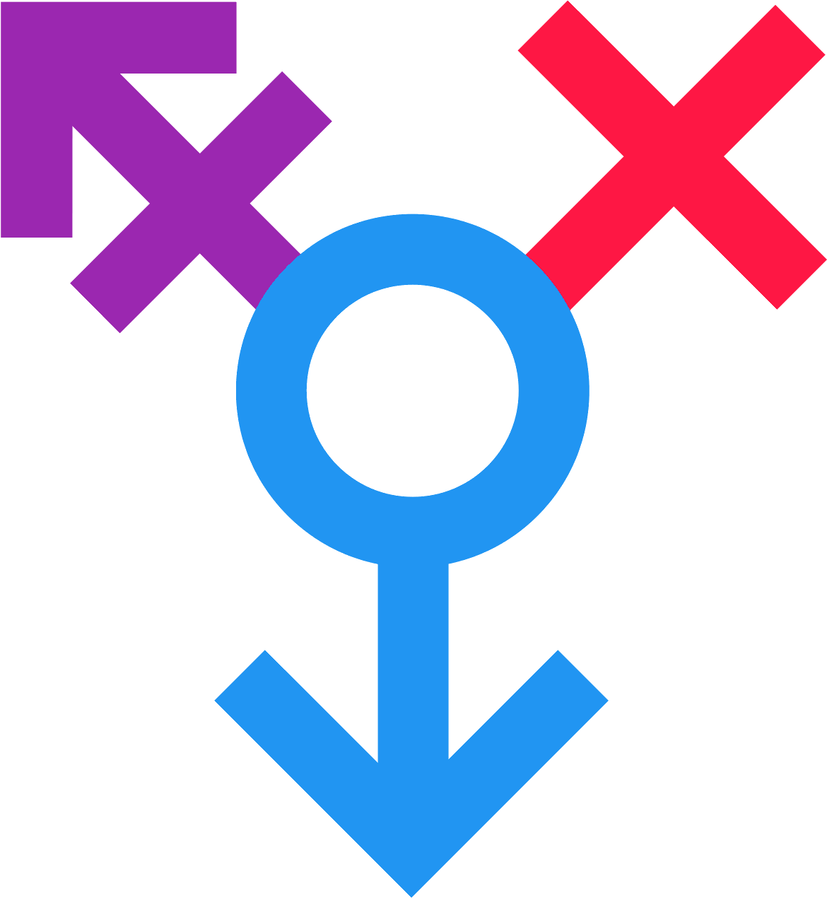 Transgender Symbol Illustration