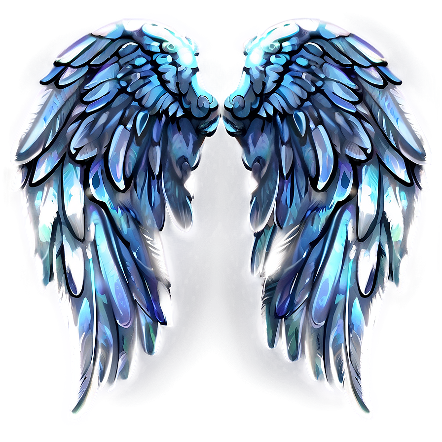 Transparent Angel Wings Design Png 50