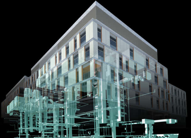 Transparent Architecture Rendering