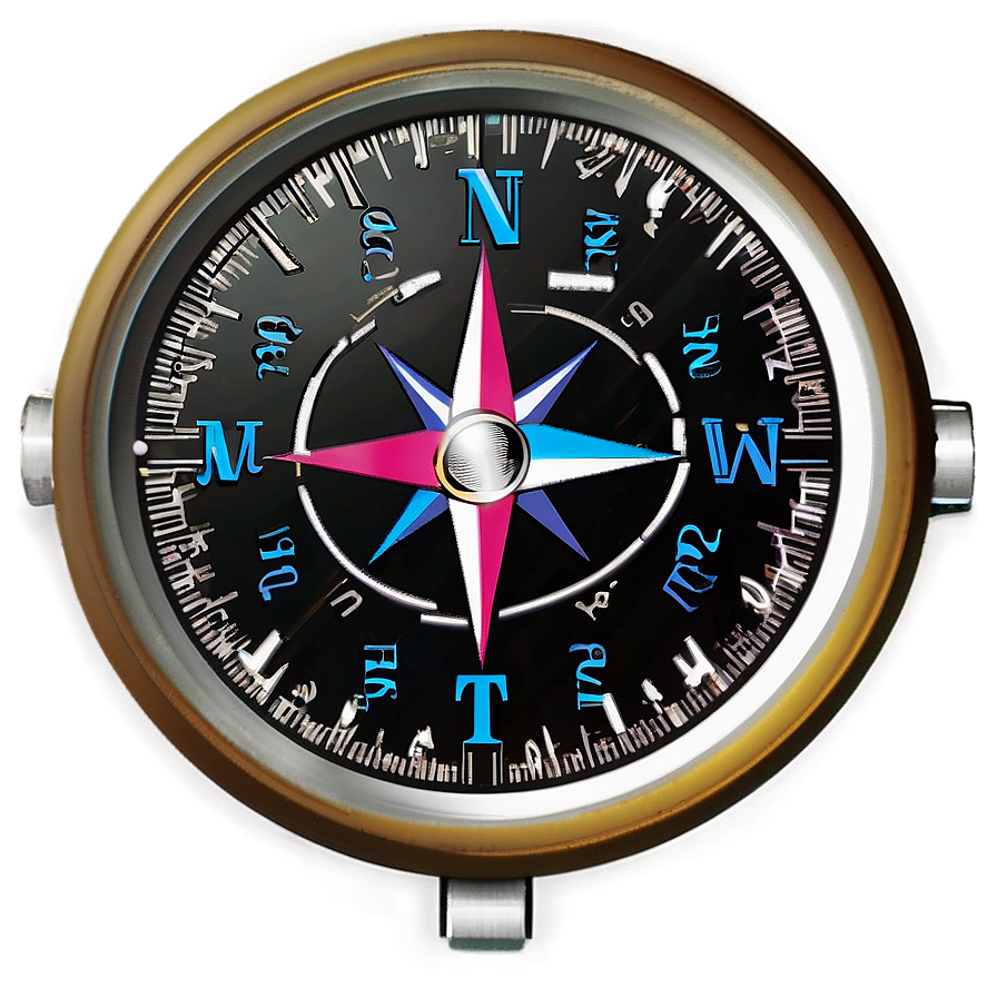 Transparent Background Compass Png Ink