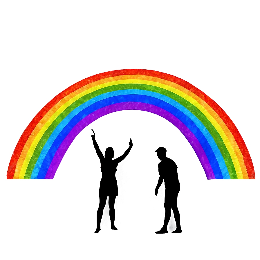 Transparent Background Rainbow Png 04292024