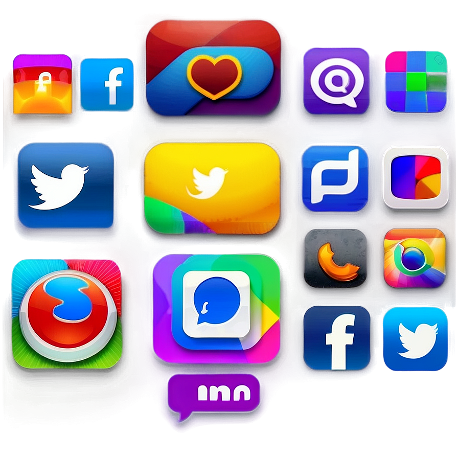 Transparent Background Social Media Icons Png Yws33