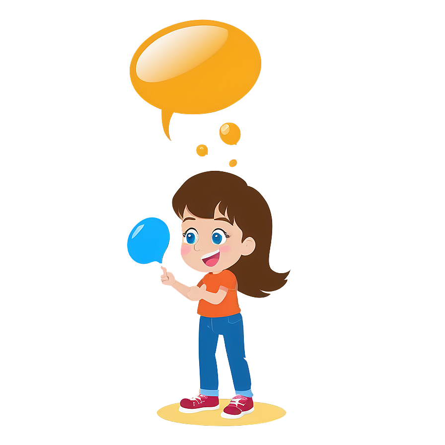 Transparent Background Talk Bubble Png 15