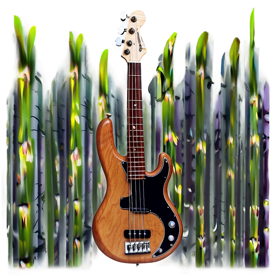 Transparent Bass Guitar Png Pcl