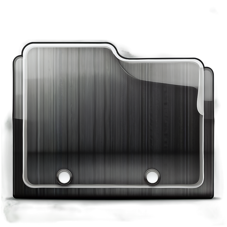 Transparent Black Folder Icon Png Jem