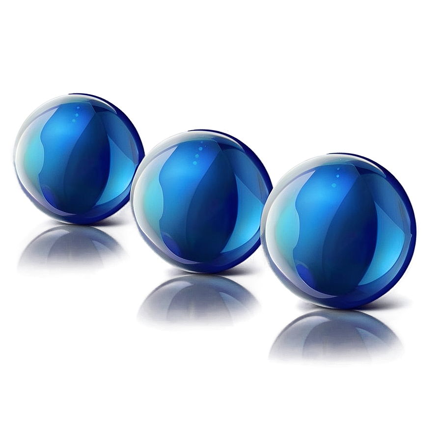 Transparent Blue Ball Png 06132024