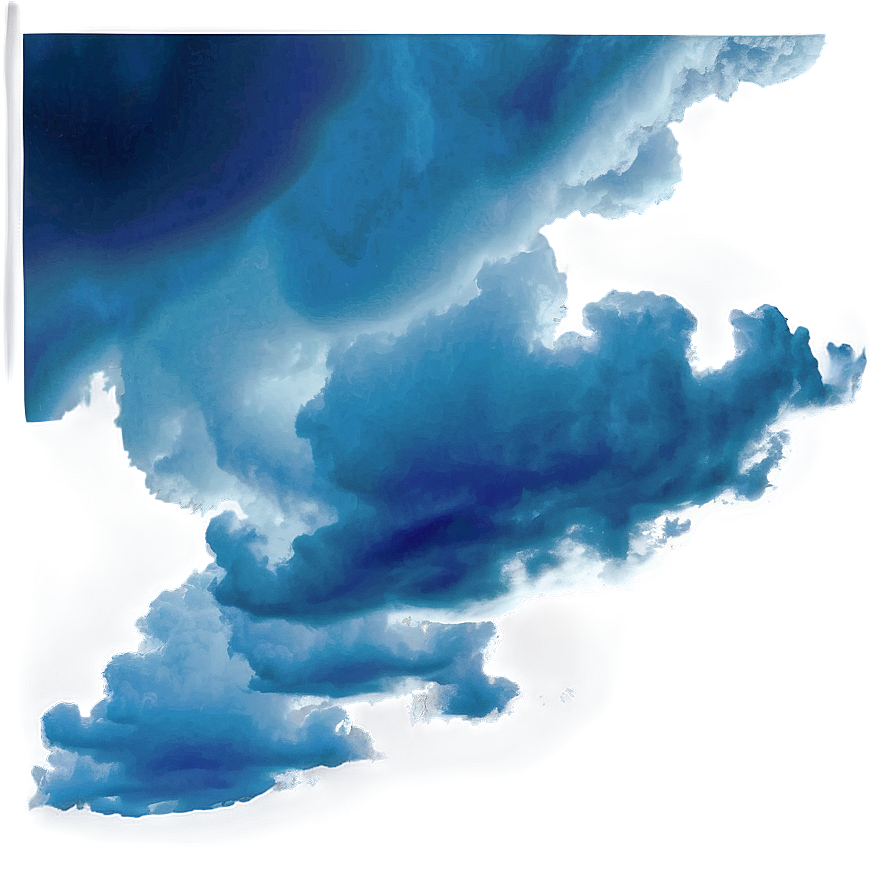 Transparent Blue Clouds Png Tcs54