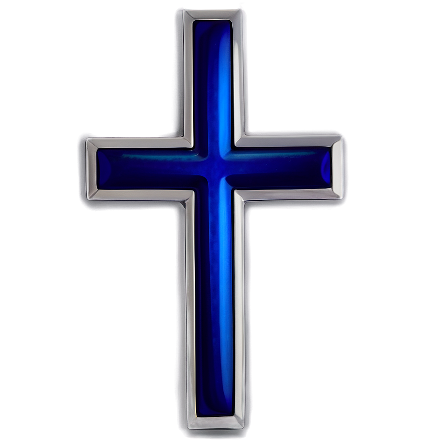 Transparent Blue Cross Image Png Ojd