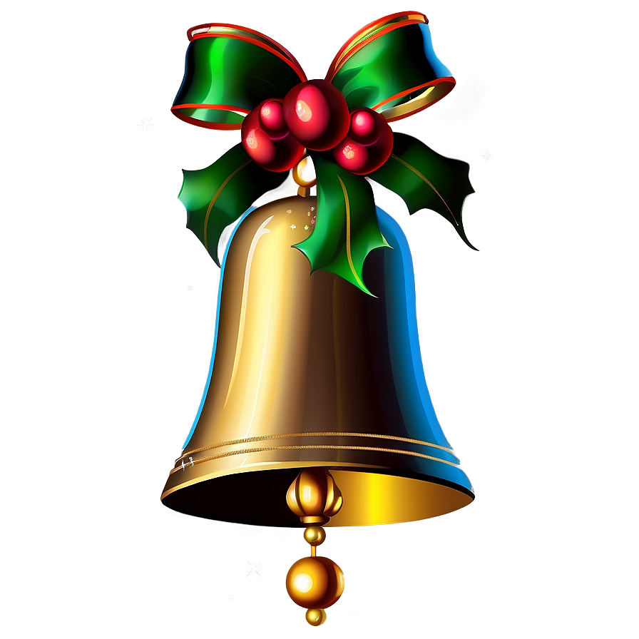 Transparent Christmas Bells Png 61