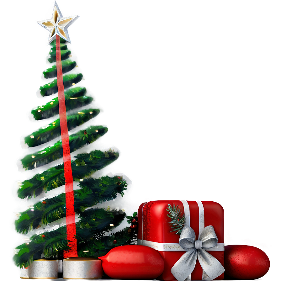 Transparent Christmas Tree Sketch Png 05262024