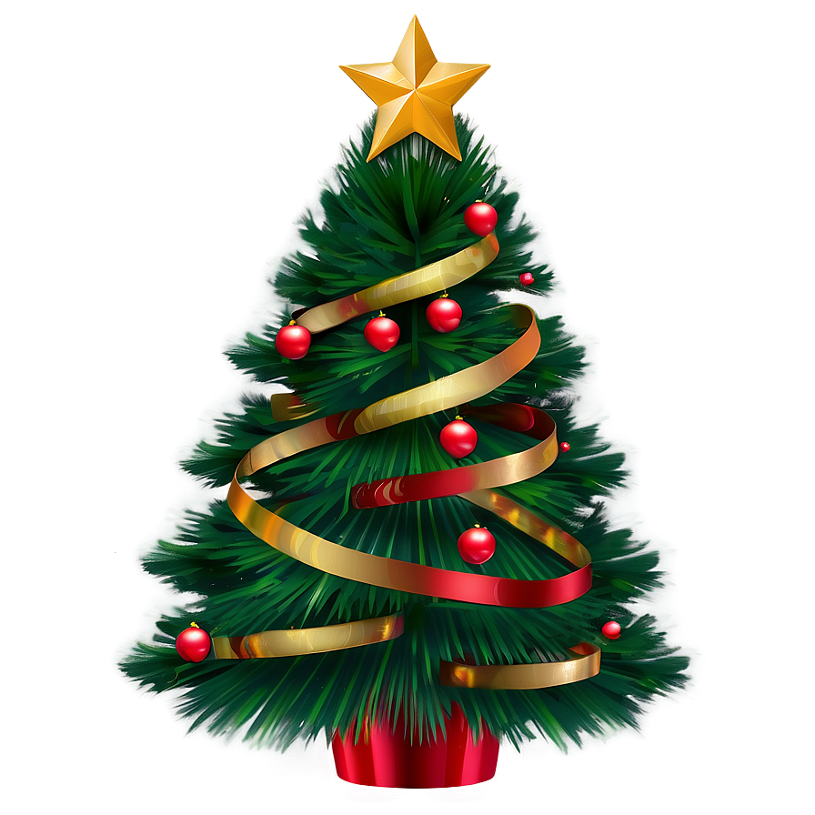 Transparent Christmas Tree Top View Png Elw