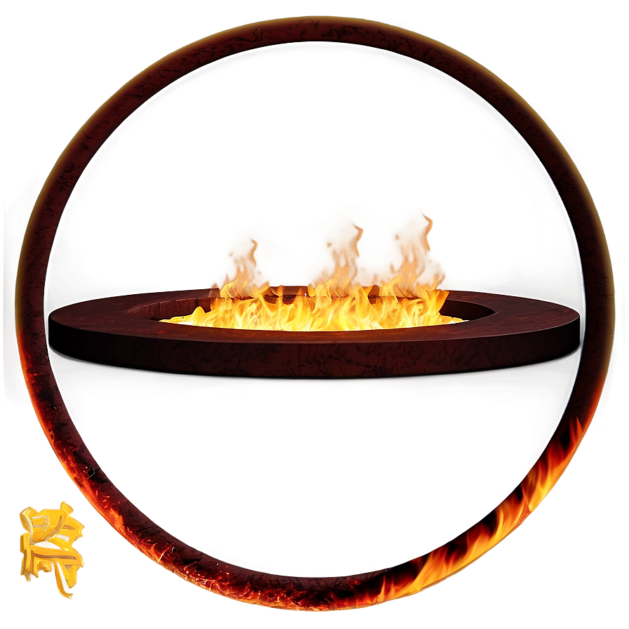 Transparent Fire Circle Png Ive6