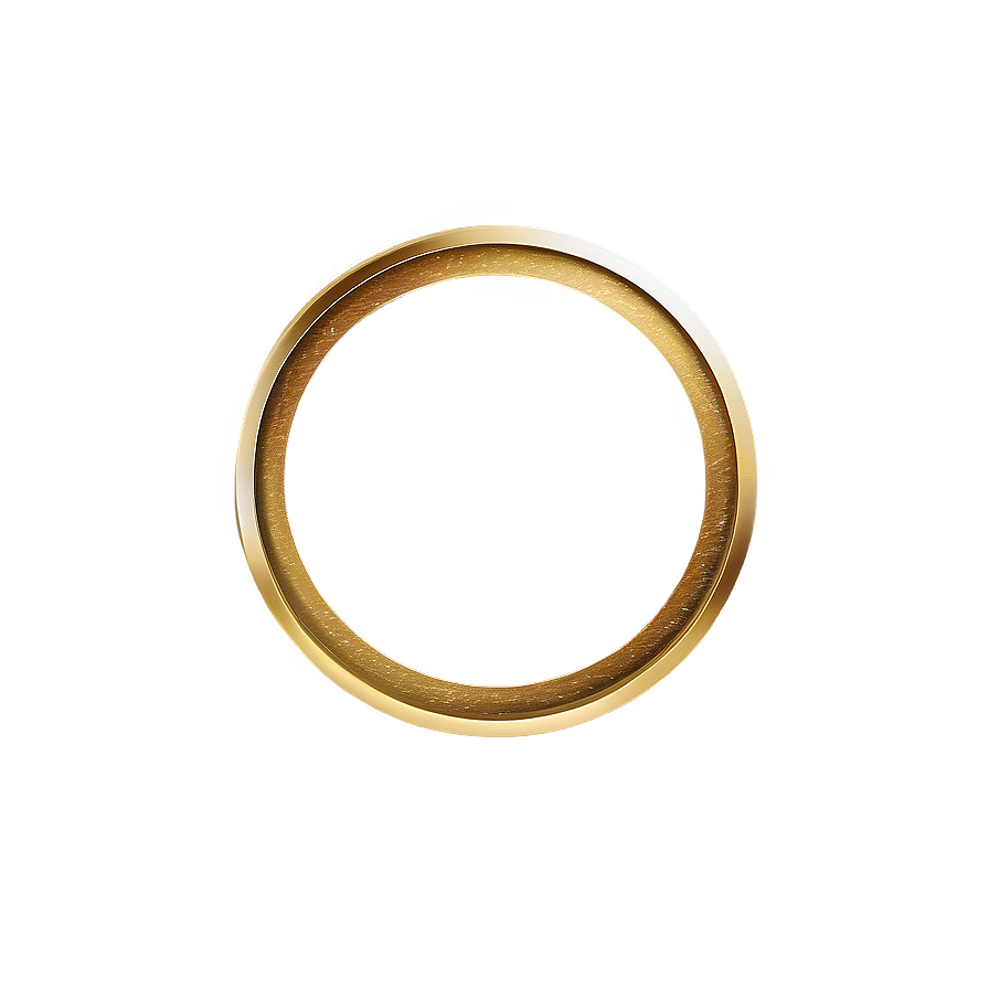 Transparent Gold Circle Frame Png Tqd93