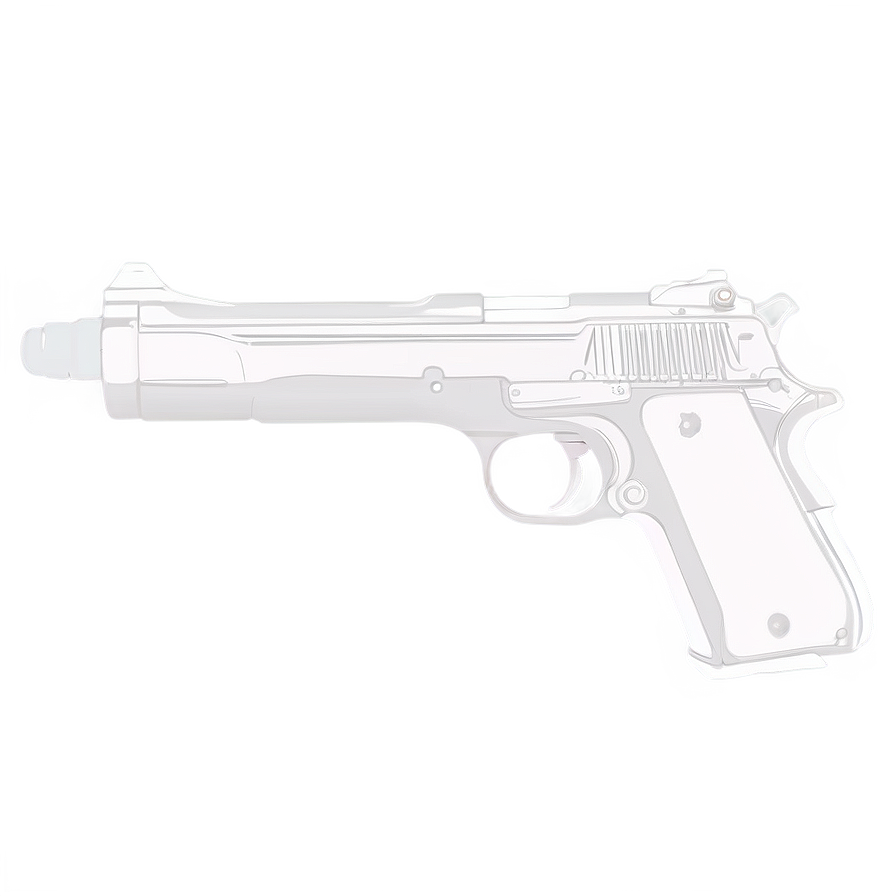 Transparent Gun Silhouette Png 05252024