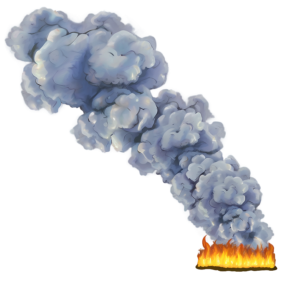 Transparent Heavy Smoke Png 05262024