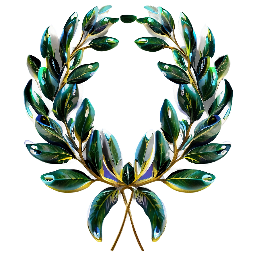 Transparent Laurel Wreath Png 06262024