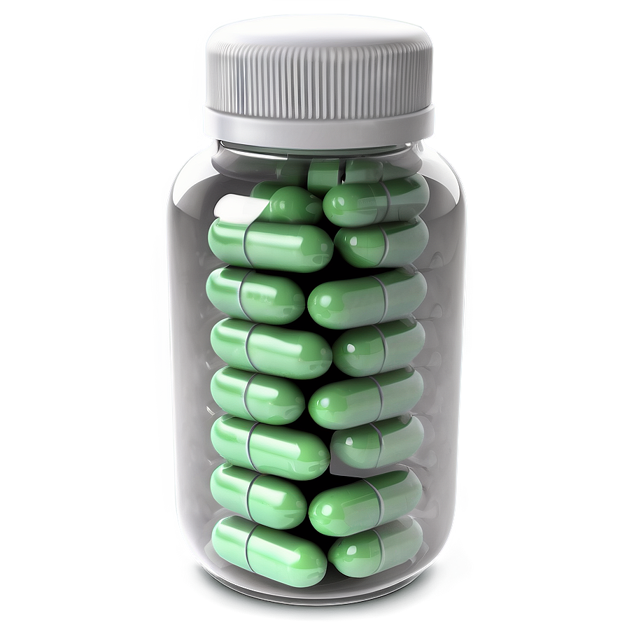 Transparent Pill Bottle Png Pkx67