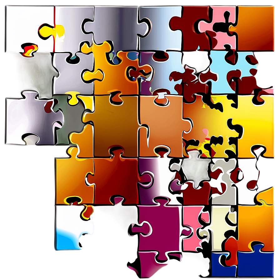 Transparent Puzzle Pieces Png Fer89