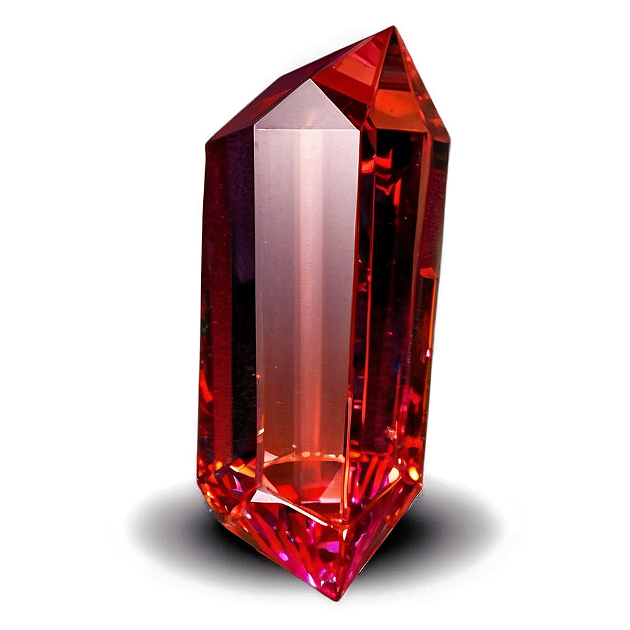 Transparent Red Crystal Png 39