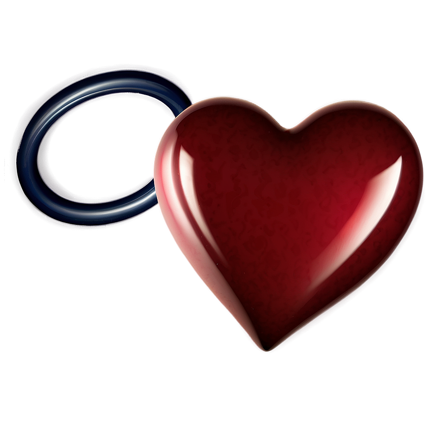 Transparent Red Heart Emoji Png Ogi