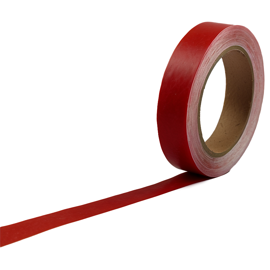 Transparent Red Tape Png Reh