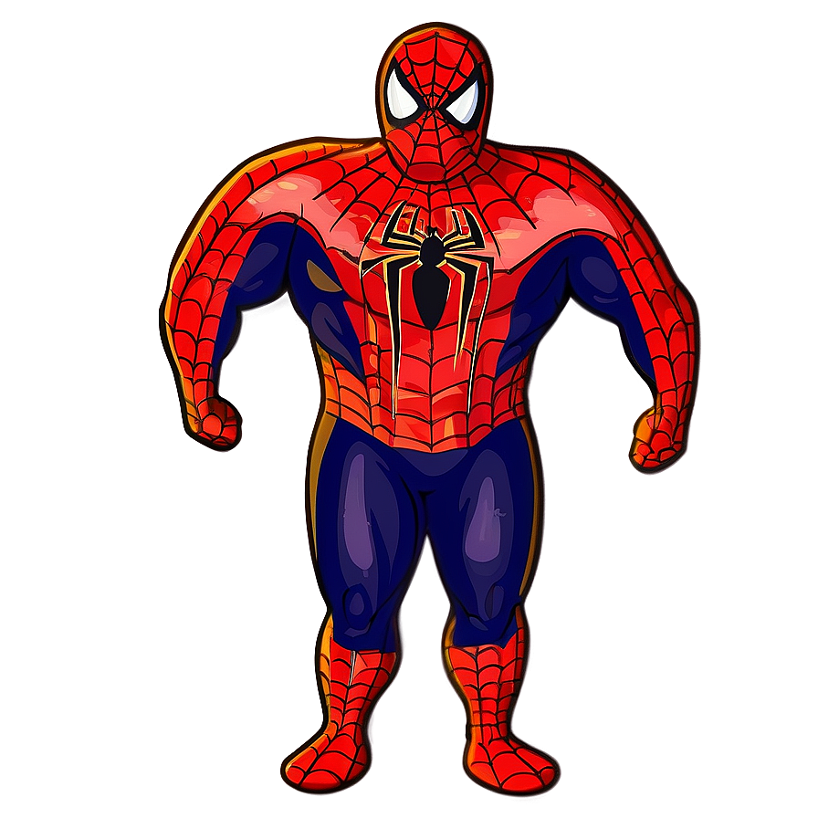 Transparent Spiderman Design Png Tam31