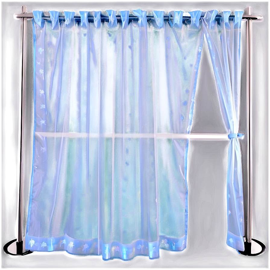 Transparent Tulle Curtain Png 85