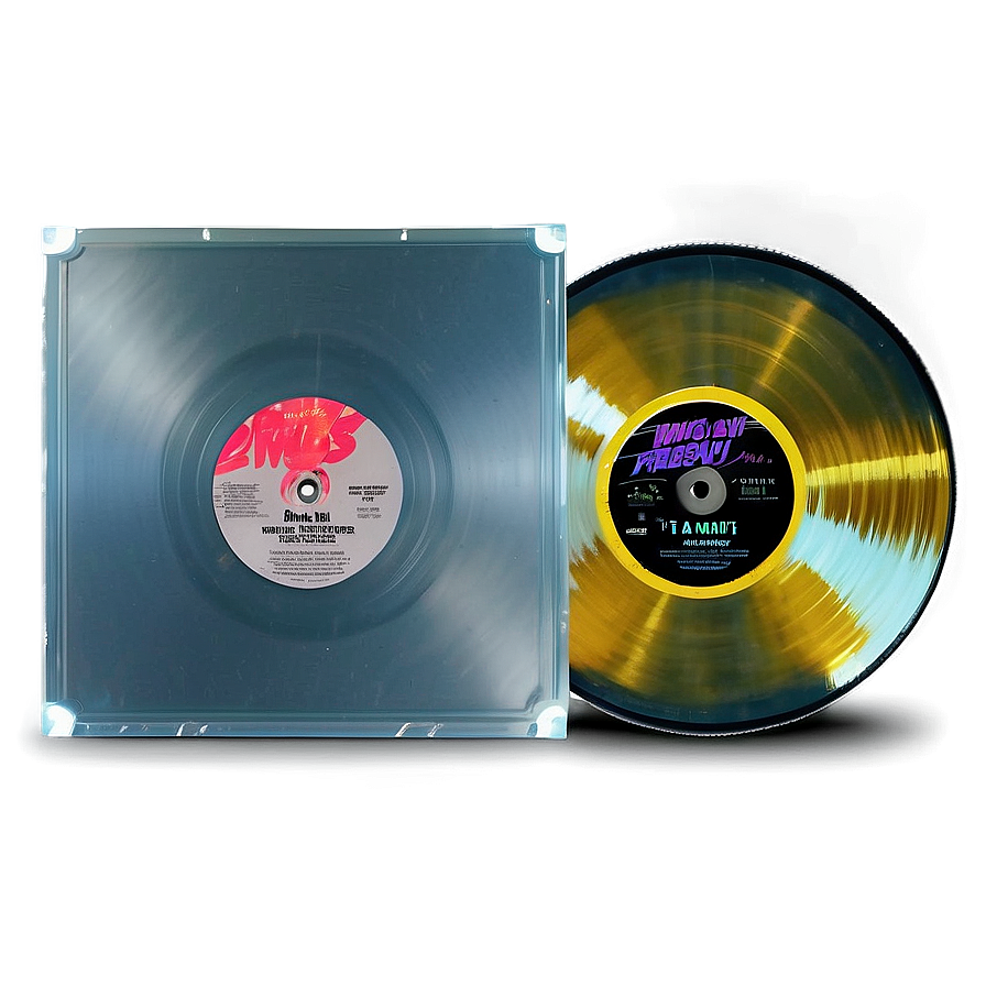 Transparent Vinyl Album Cover Png 05242024