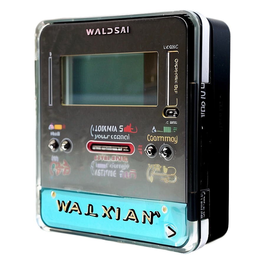 Transparent Walkman Model Png 06132024