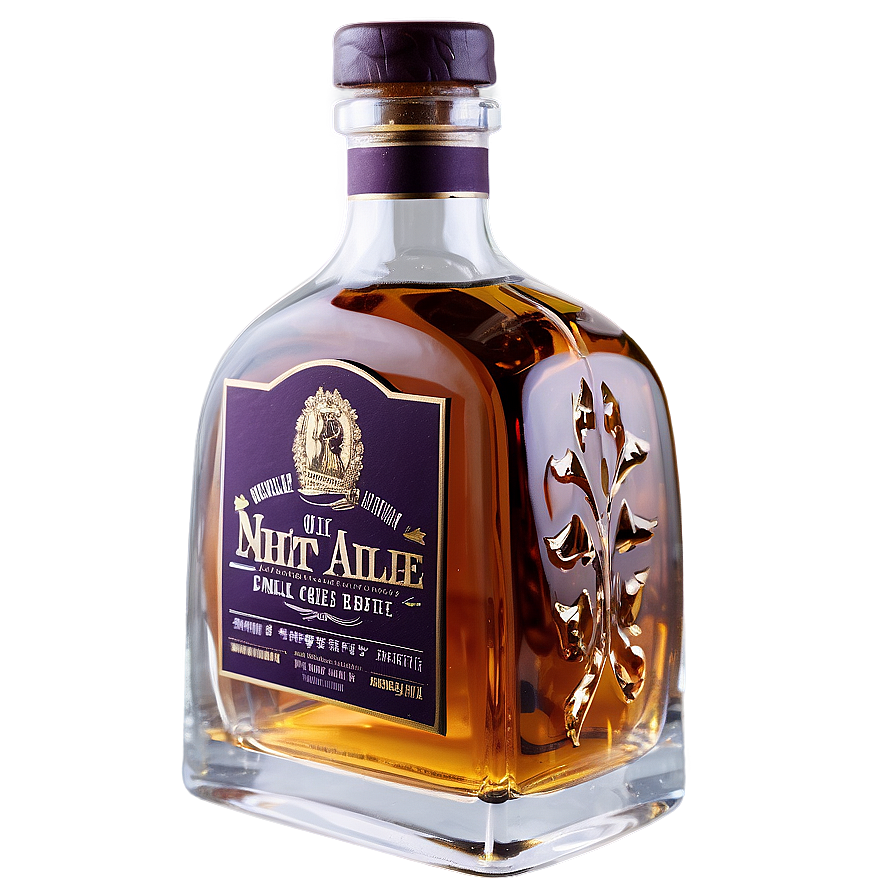 Transparent Whiskey Bottle Png 06212024