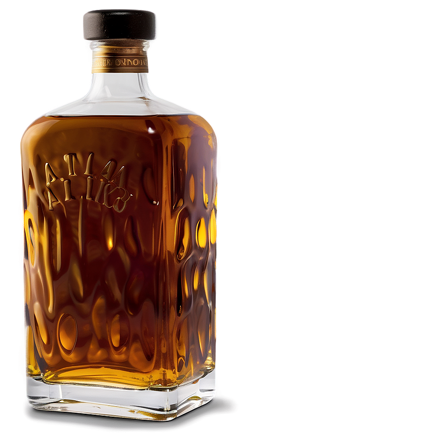 Transparent Whiskey Bottle Png Ybj44