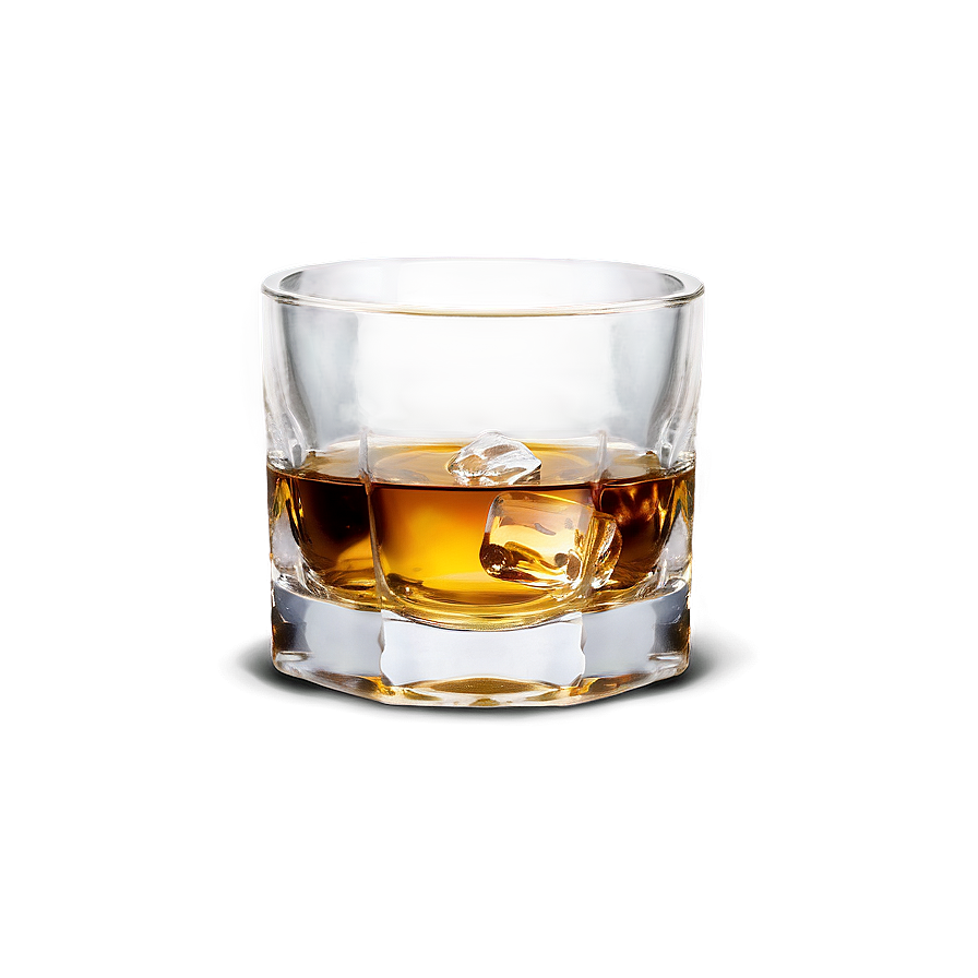 Transparent Whiskey Glass Png 06132024