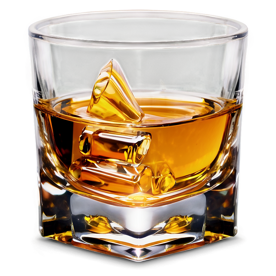 Transparent Whiskey Glass Png 91