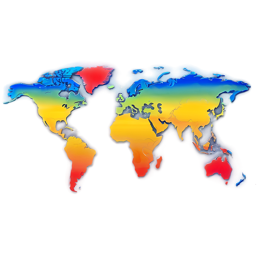 Transparent World Map Outline Png Pet