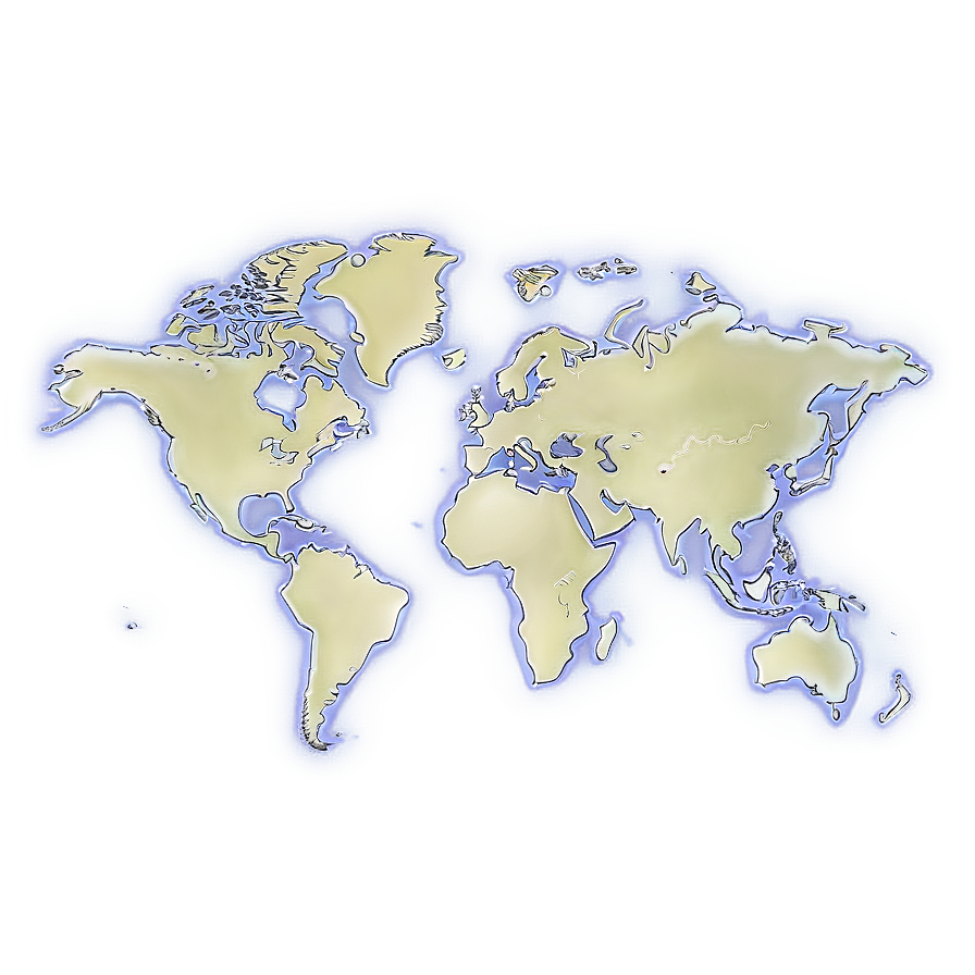 Transparent World Map Png Dwh
