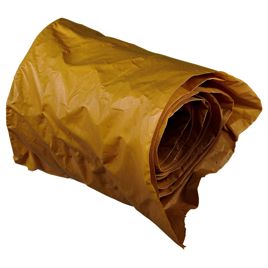 Transparent Wrinkled Paper Png 06212024