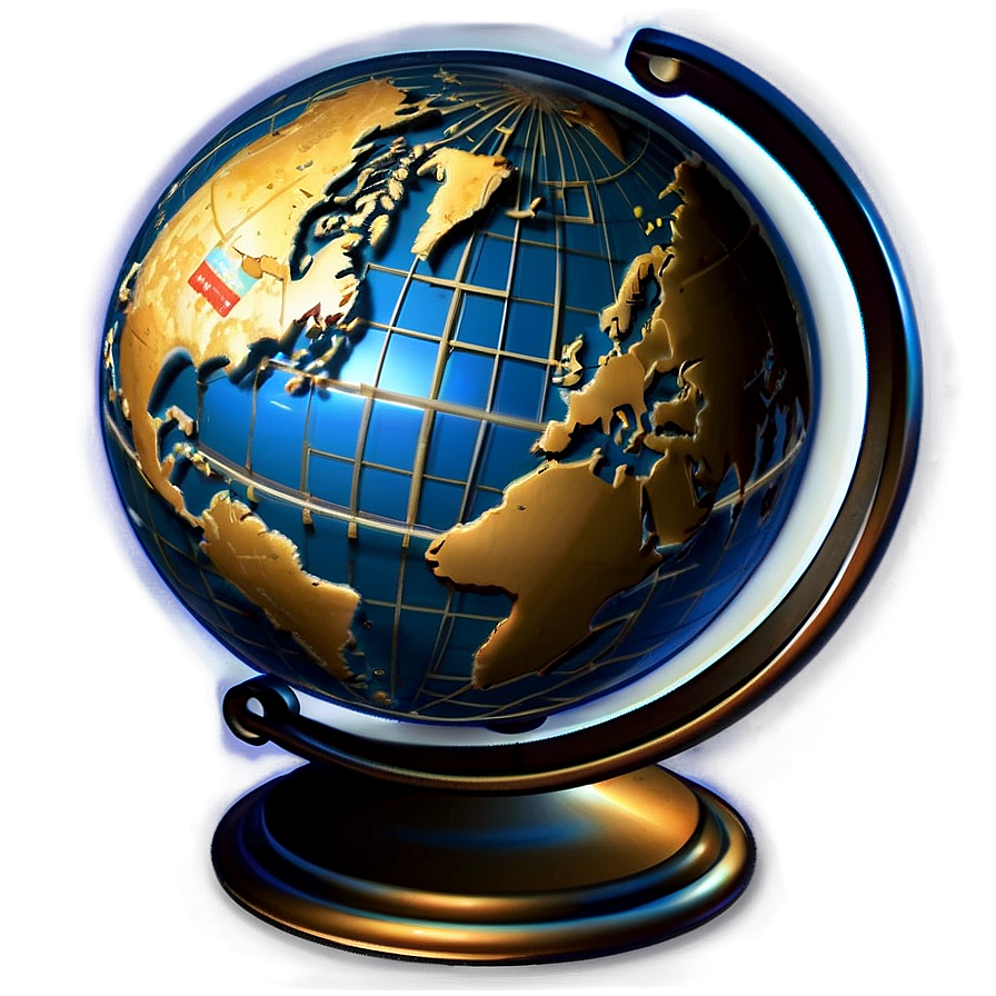 Traveler's Globe Icon Png 05042024