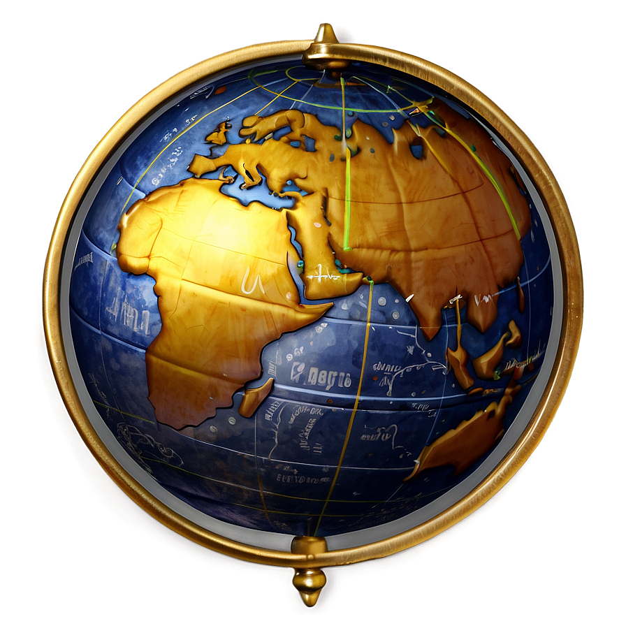 Traveler's Globe Icon Png Eyr12