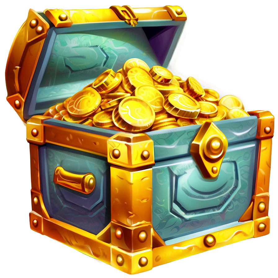 Treasure Chest Full Of Gold Png 5