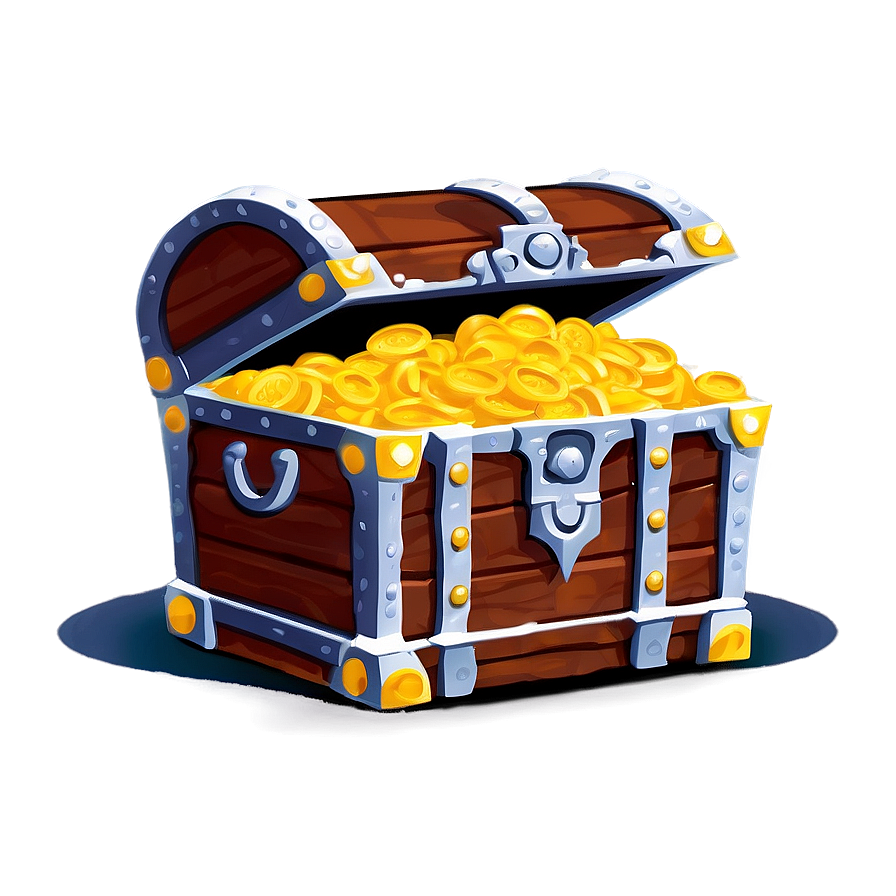 Treasure Chest In Cave Png 36