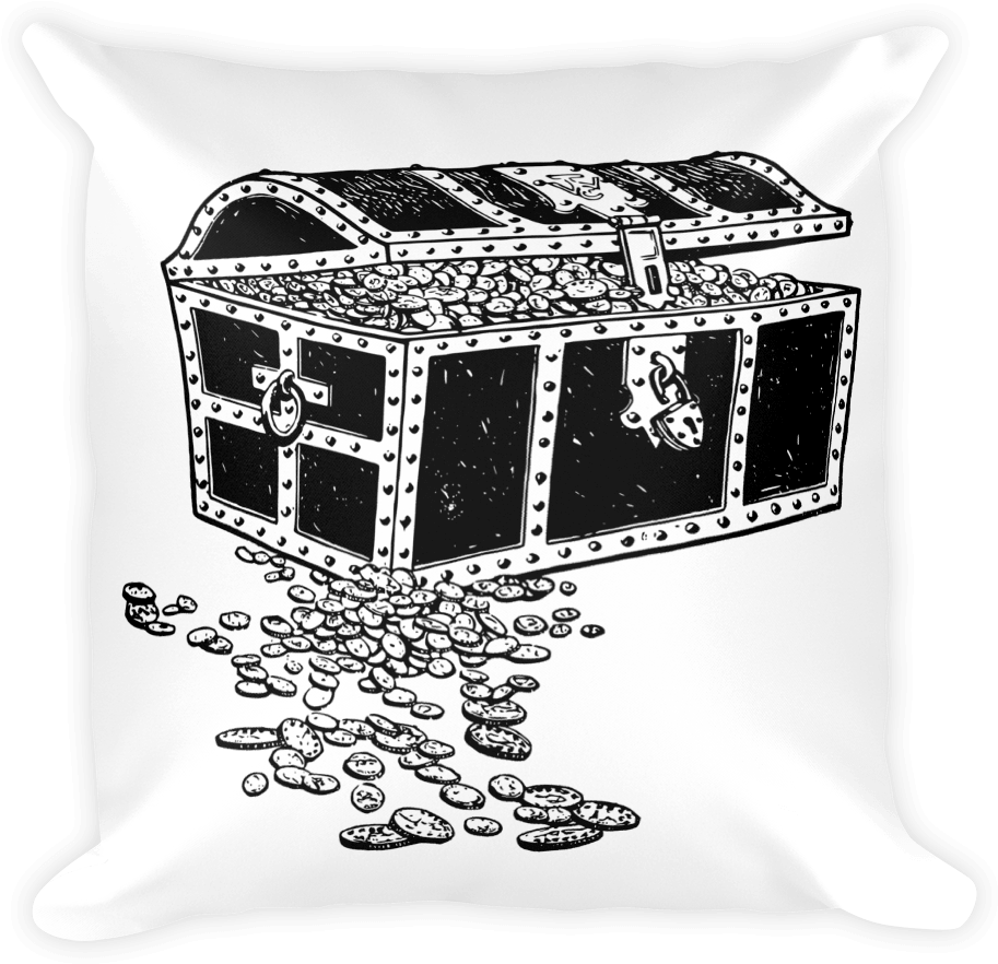 Treasure Chest Pillow Design