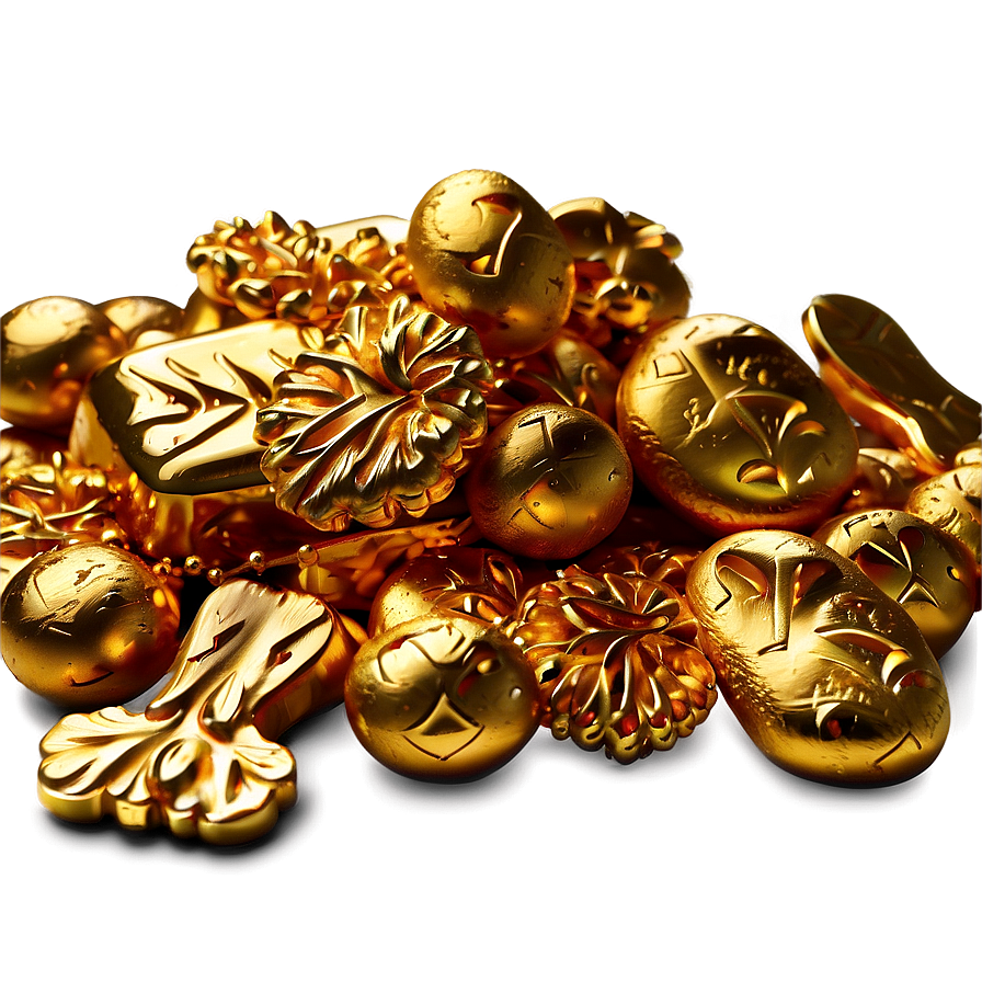 Treasure Gold Pile Png 81