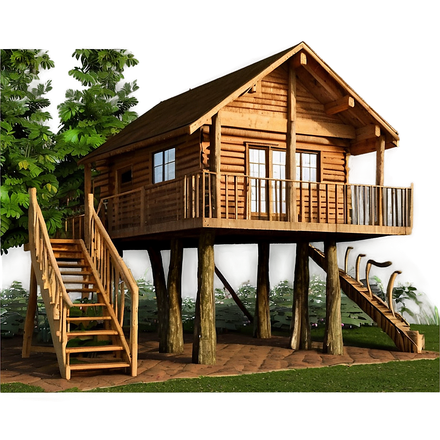 Tree House Cabin Png 70